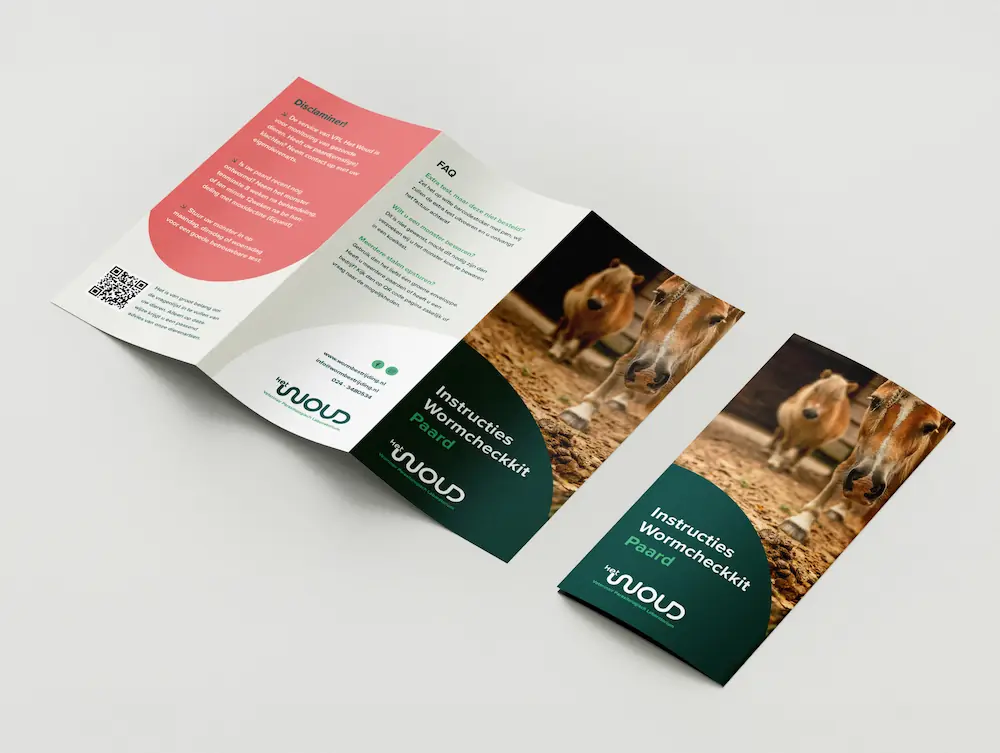 De flyers van Het Woud