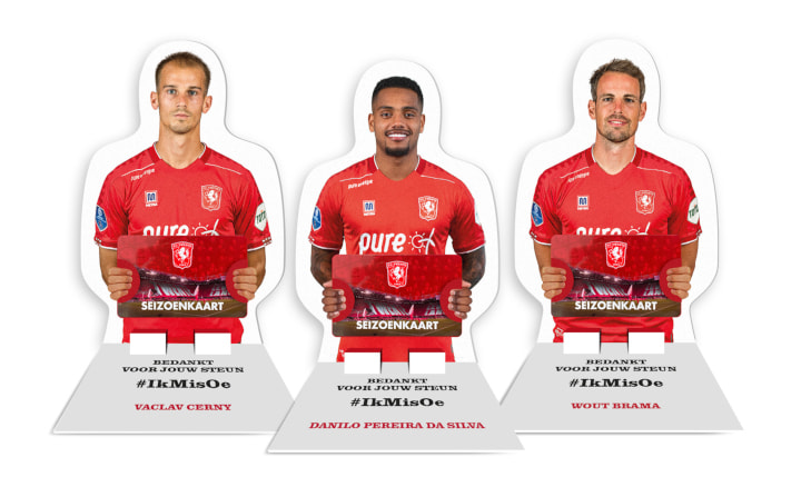 Creatieve toevoeging seizoenkaart FC Twente